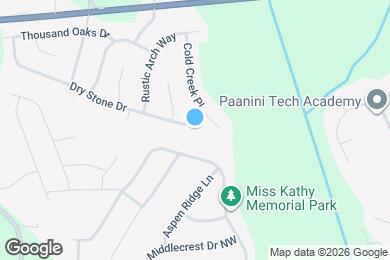 Map image of the property - 10809 Dry Stone Dr