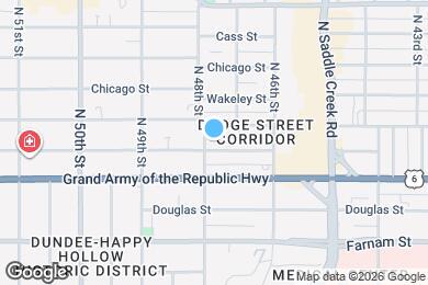 Map image of the property - 203 N 48th St