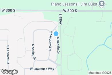 Map image of the property - 3214 S Dendle Dr