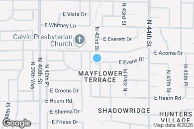 Map image of the property - 14426 North 42nd Pl