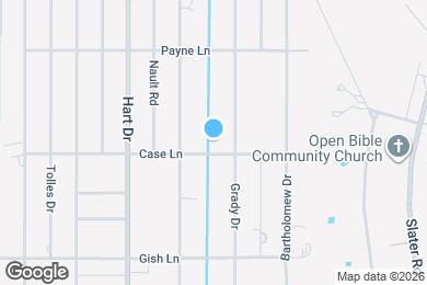 Map image of the property - 2376 Case Ln