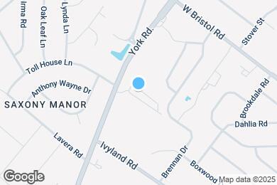 Map image of the property - 1155 York Rd