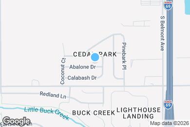 Map image of the property - 2504 Abalone Dr