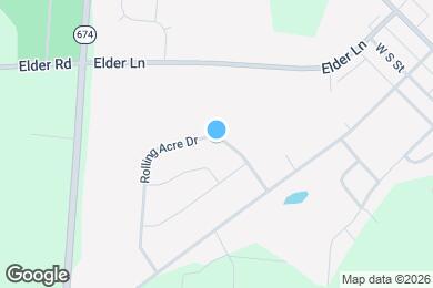 Map image of the property - 279 Rolling Acre Dr