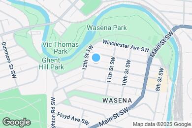 Map image of the property - 1131 Wasena Ave SW