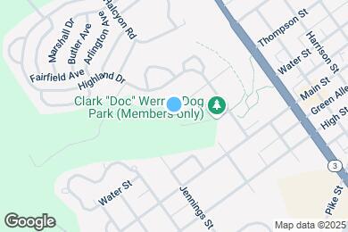 Map image of the property - 456 Thompson St
