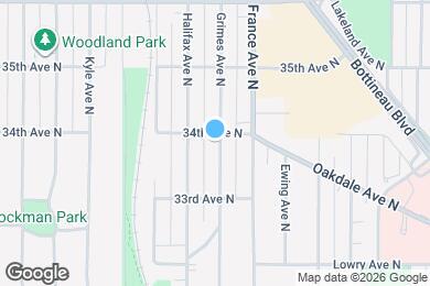 Map image of the property - 3351 Grimes Ave N