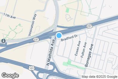 Map image of the property - 1099 Bradford Dr