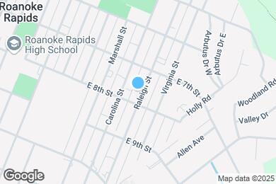 Map image of the property - 733 Raleigh St