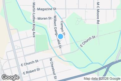 Map image of the property - 208 Wilbert Dangerfield Dr