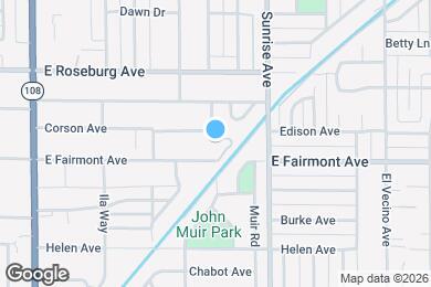 Map image of the property - 1021 Fairmont Ct