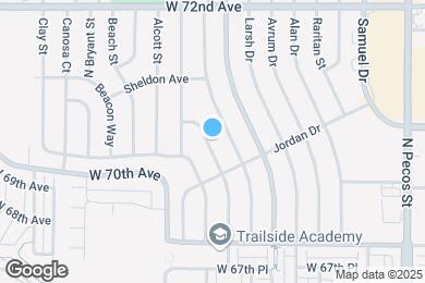 Map image of the property - 6950 Morrison Dr