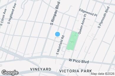 Map image of the property - 1238 S Mullen Ave