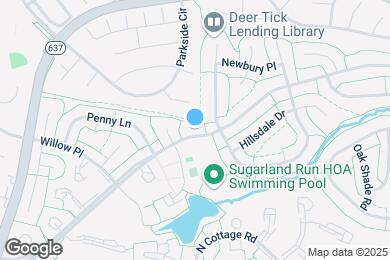 Map image of the property - 220 Sugarland Run Dr