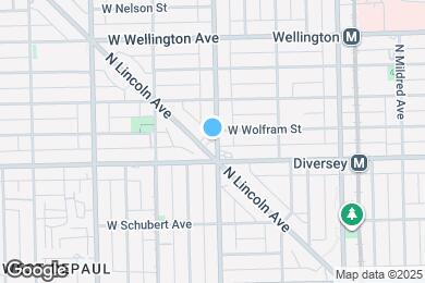 Map image of the property - 2814 N Racine Ave