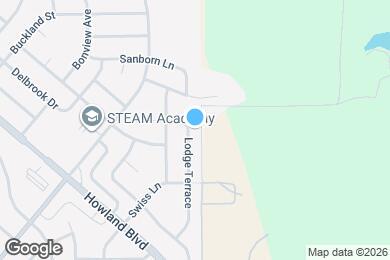 Map image of the property - 1450 Lodge Terrace