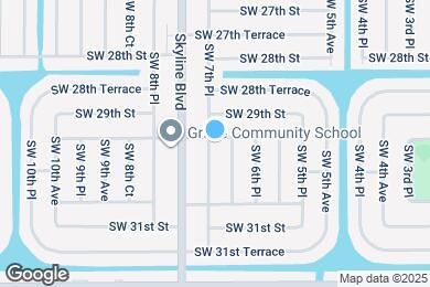 Map image of the property - 2929 SW 7th Pl