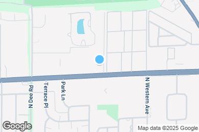 Map image of the property - 9606 Golf Terrace
