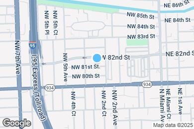 Map image of the property - 265 NW 81st St