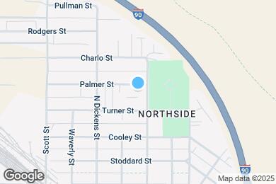 Map image of the property - 711 Palmer St