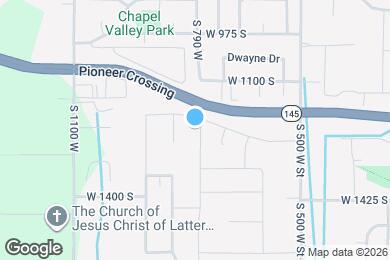Map image of the property - 1240 S 780 W