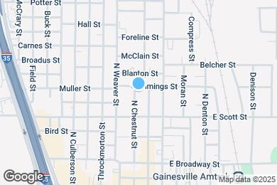 Map image of the property - 530 N Chestnut St