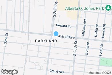Map image of the property - 2724 Garland Ave