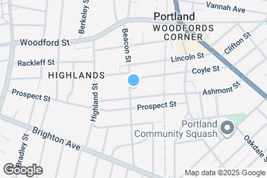Map image of the property - 103 Beacon St