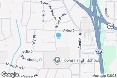 Map image of the property - 1470 W Austin Rd