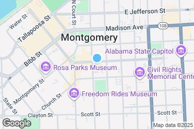 Map image of the property - 116 Dexter Ave