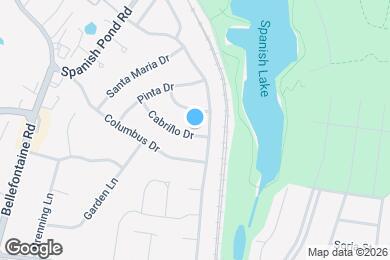Map image of the property - 1309 Cabrillo Dr