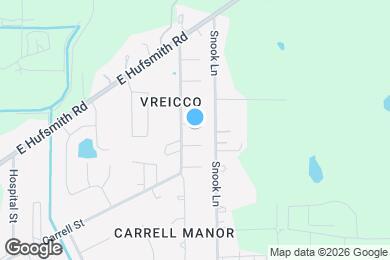 Map image of the property - 1010 Hickory Post Ct