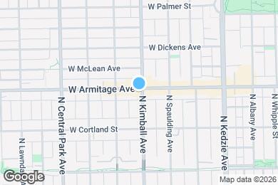 Map image of the property - 1950 N Kimball Ave