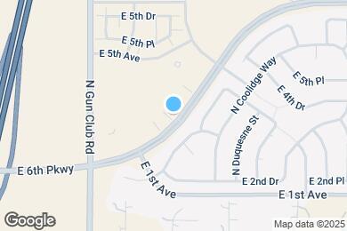 Map image of the property - 23596 E 2nd Pl
