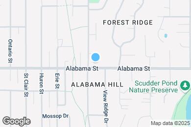 Map image of the property - 3209 Alabama St