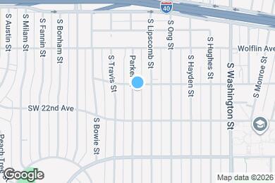 Map image of the property - 2103 S Parker St