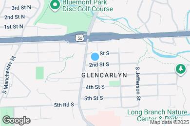 Map image of the property - 5803 2nd St S