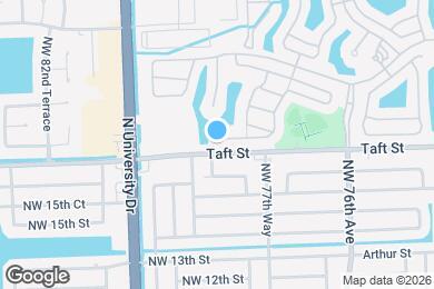 Map image of the property - 7898 NW 17th Pl