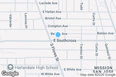 Map image of the property - 427 E Southcross