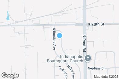 Map image of the property - 2856 N Boehning St