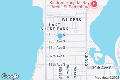 Map image of the property - 805 35th Ave S