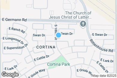 Map image of the property - 18802 E Kingbird Dr