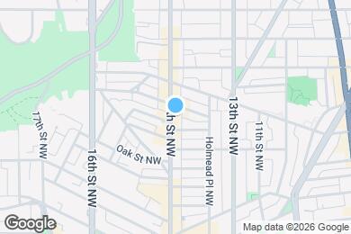 Map image of the property - 3529 14th St NW