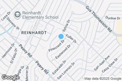 Map image of the property - 10307 Pinecrest Dr