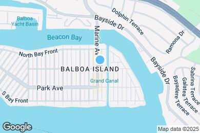 Map image of the property - 302 1/2 Marine Ave