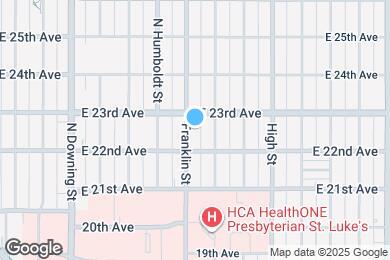 Map image of the property - 2244 N Franklin St