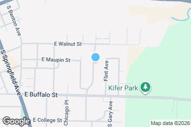 Map image of the property - 450 S Elgin Ave