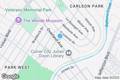 Map image of the property - 4450 Overland Ave