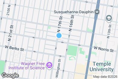 Map image of the property - 2005 N 17th St