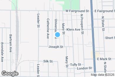 Map image of the property - 526 Universal Ave